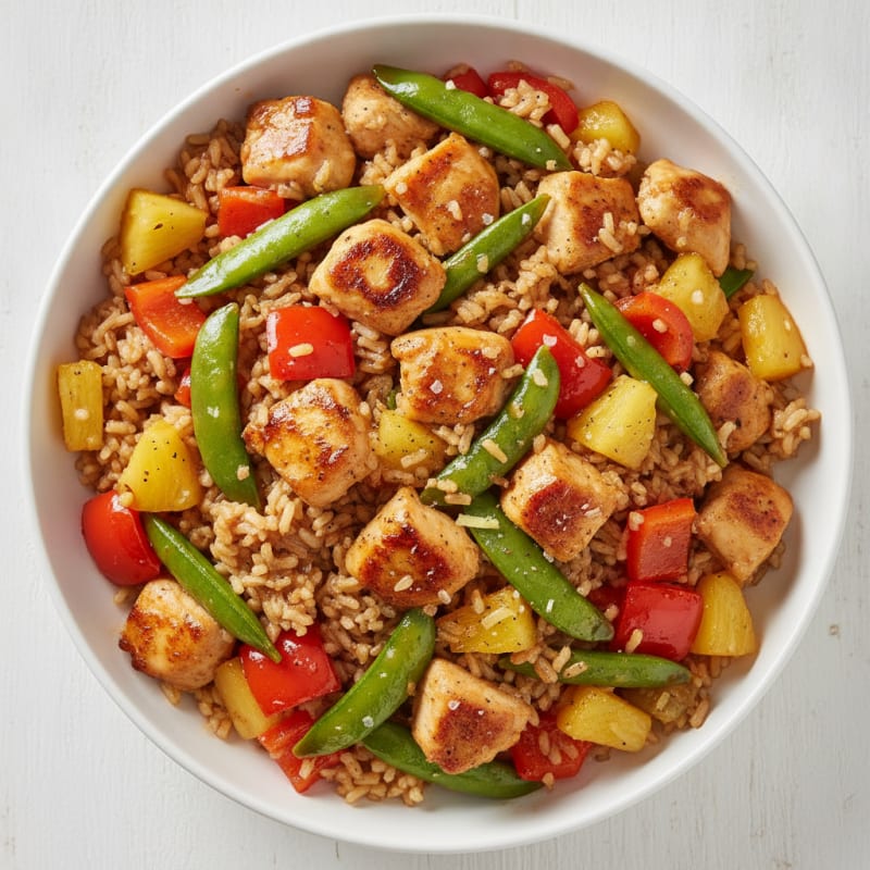 Sweet and Sour Chicken Stir-Fry