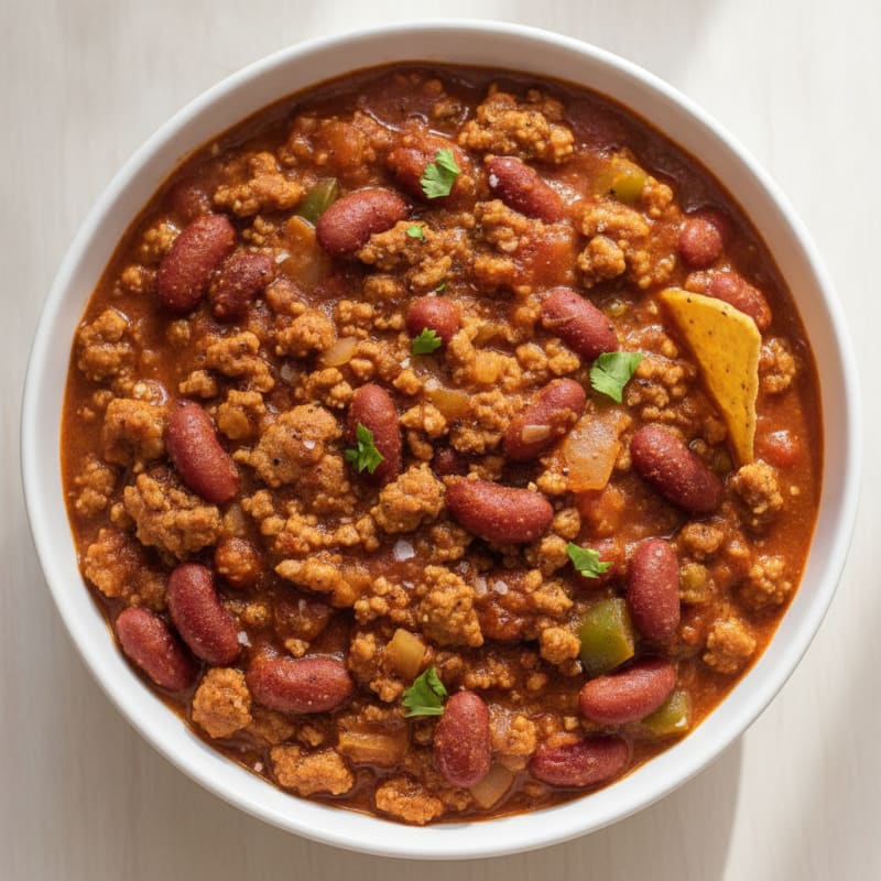 Hearty Beef and Bean Chili