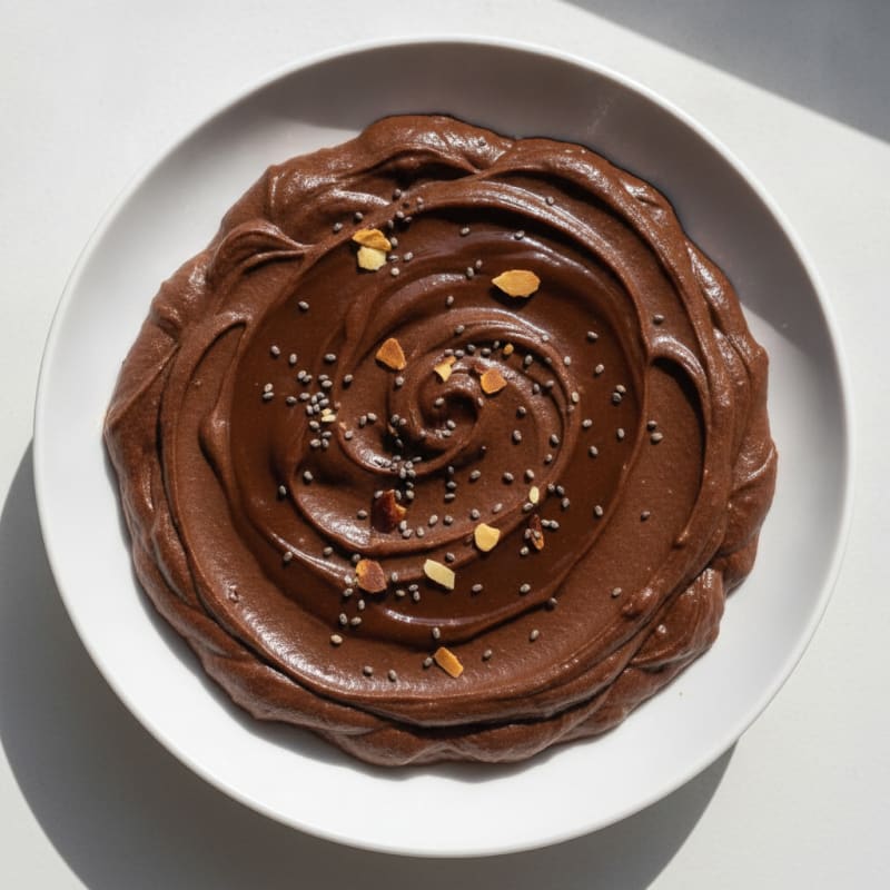 Silky Chocolate Protein Pudding