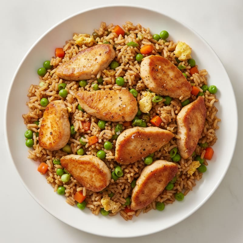 Savory Chicken Fried Rice