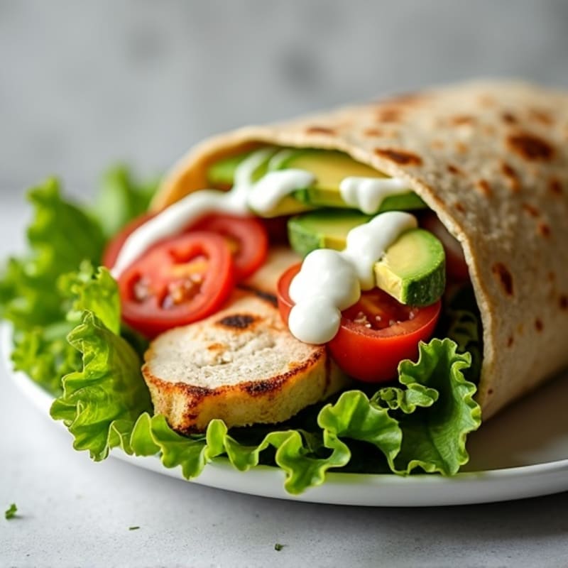 Fresh Grilled Chicken Wrap