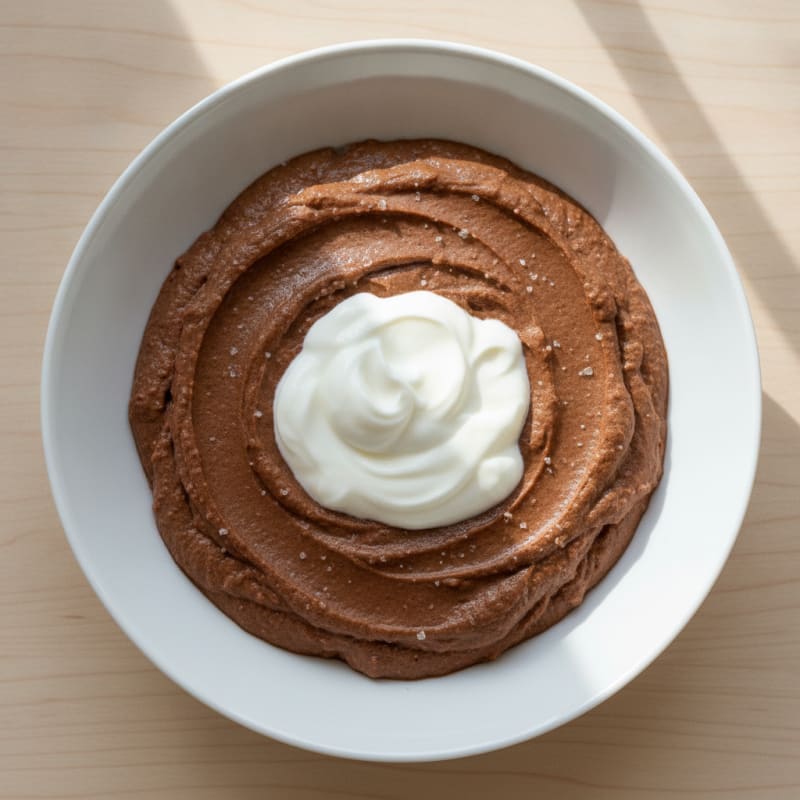 Silky Chickpea Protein Pudding