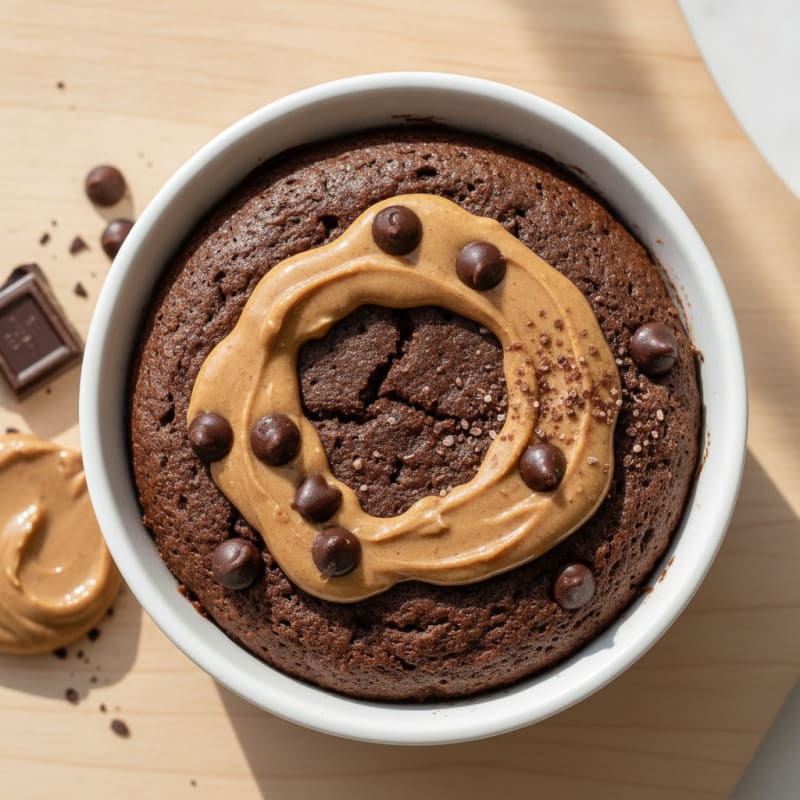 Decadent Chocolate Protein Mug Cake