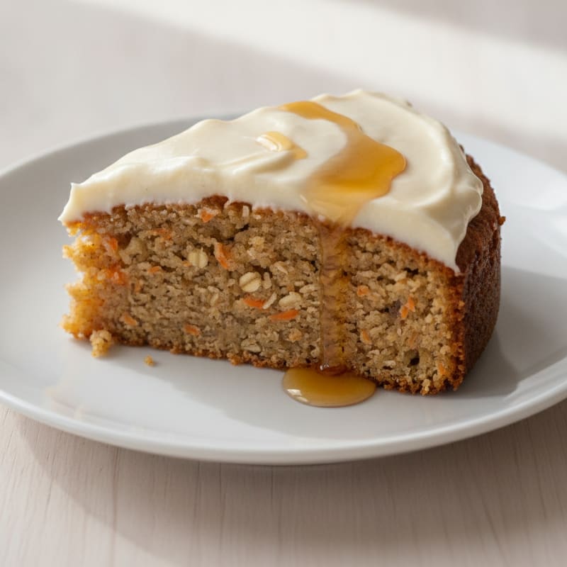 Spiced High-Protein Carrot Cake