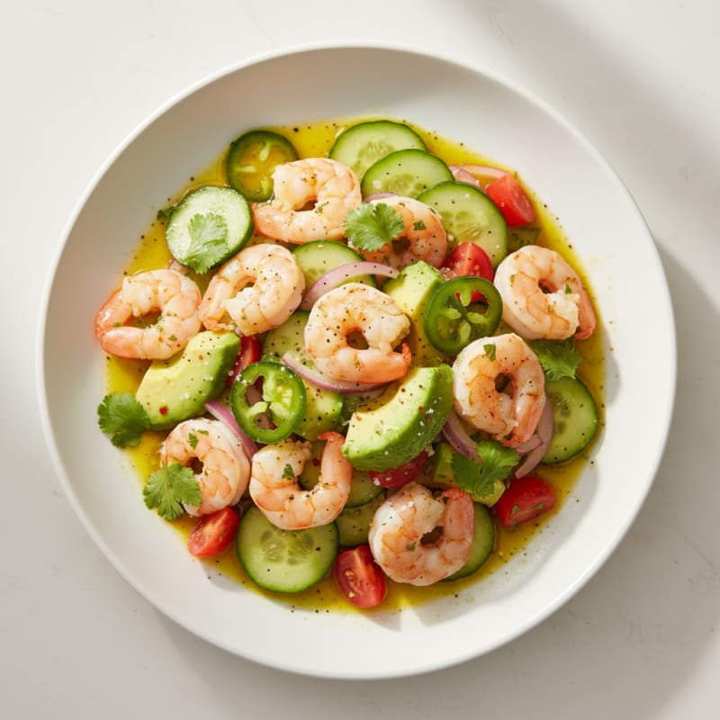 Zesty Chili-Lime Shrimp Ceviche