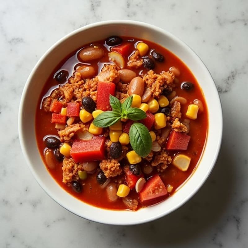 Hearty Lean Turkey and Veggie Chili