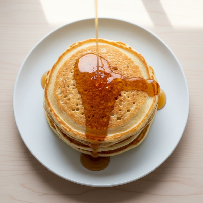 Fluffy Buttermilk Greek Yogurt Pancakes