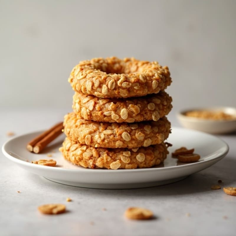 Protein-Packed Baked Maple Oat Rings