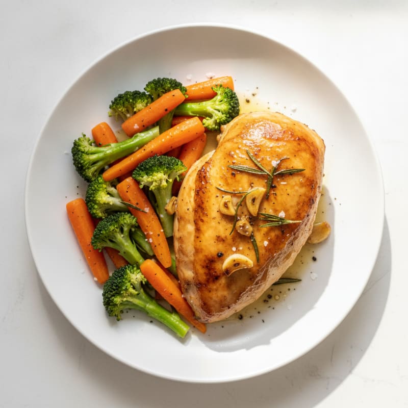 Garlic Herb Roasted Chicken