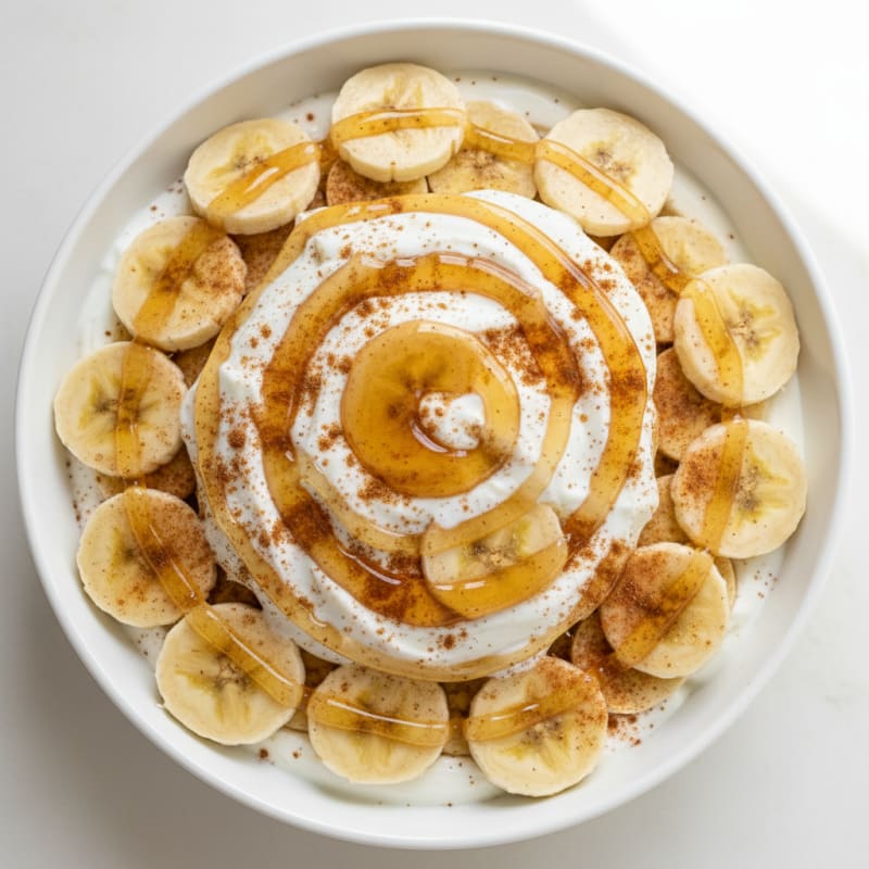 Greek Yogurt Protein Parfait with Banana