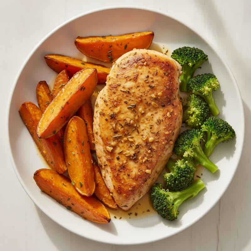 Garlic Herb Roasted Chicken Breast