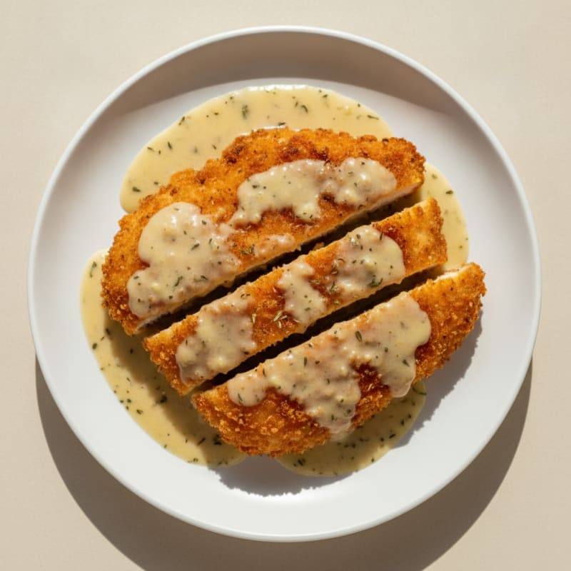 Buttermilk Fried Chicken with Creamy Gravy
