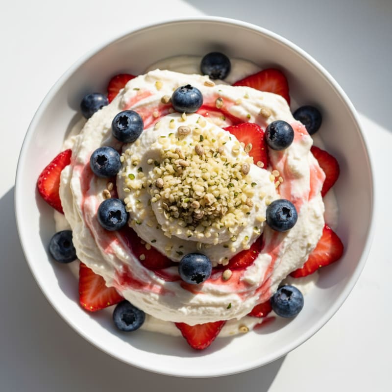 Vanilla Greek Yogurt Protein Parfait