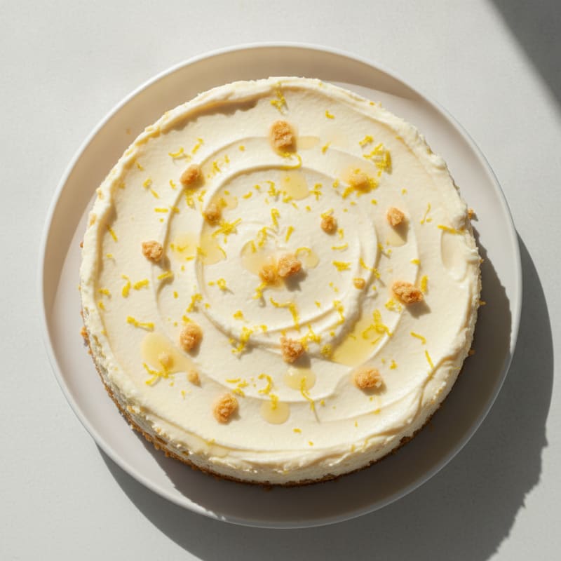 Creamy Greek Yogurt Protein Cheesecake