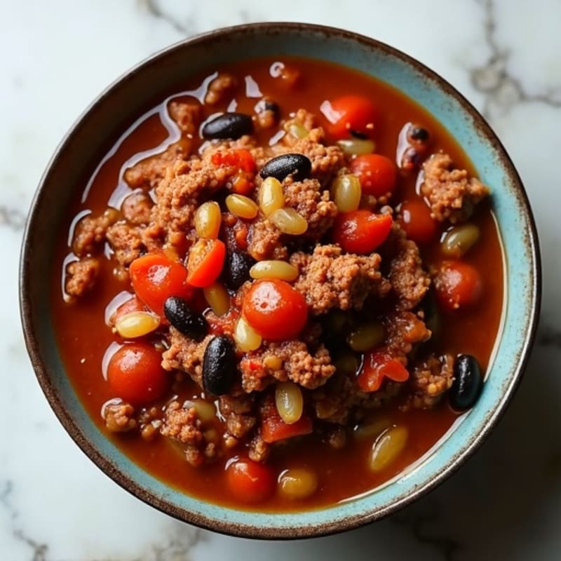 Hearty Lean Beef and Bean Chili