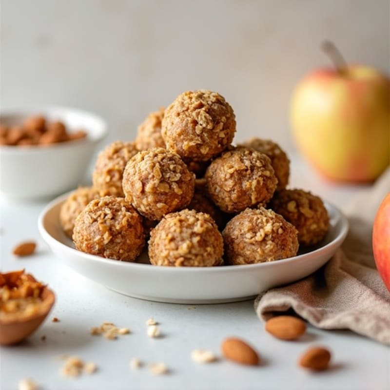 Crunchy Apple-Almond Energy Bites