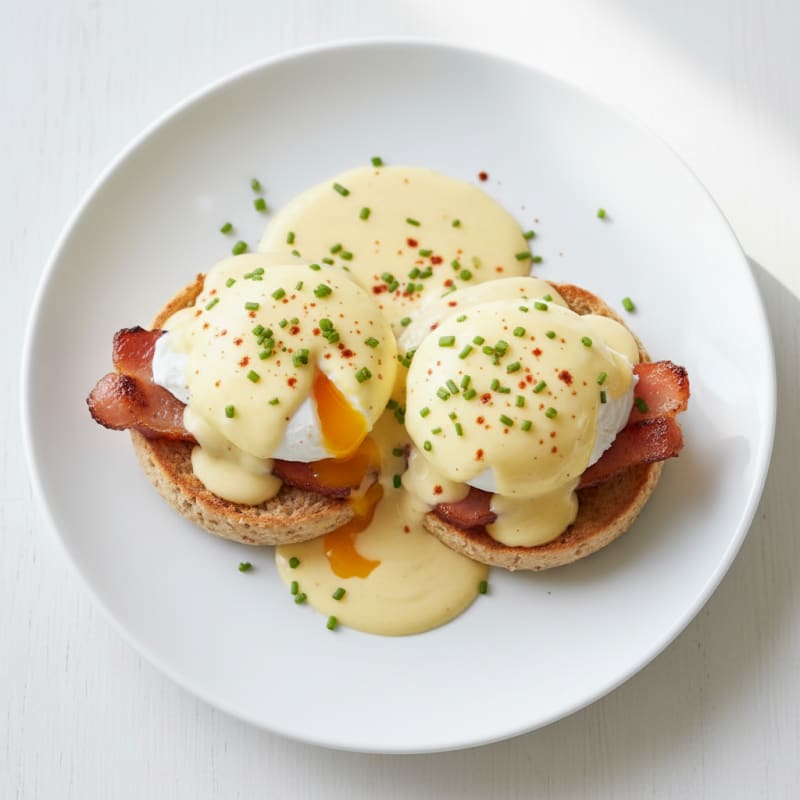 Classic Eggs Benedict with Hollandaise