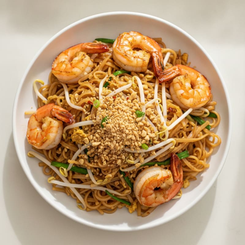 Shrimp Pad Thai Noodles