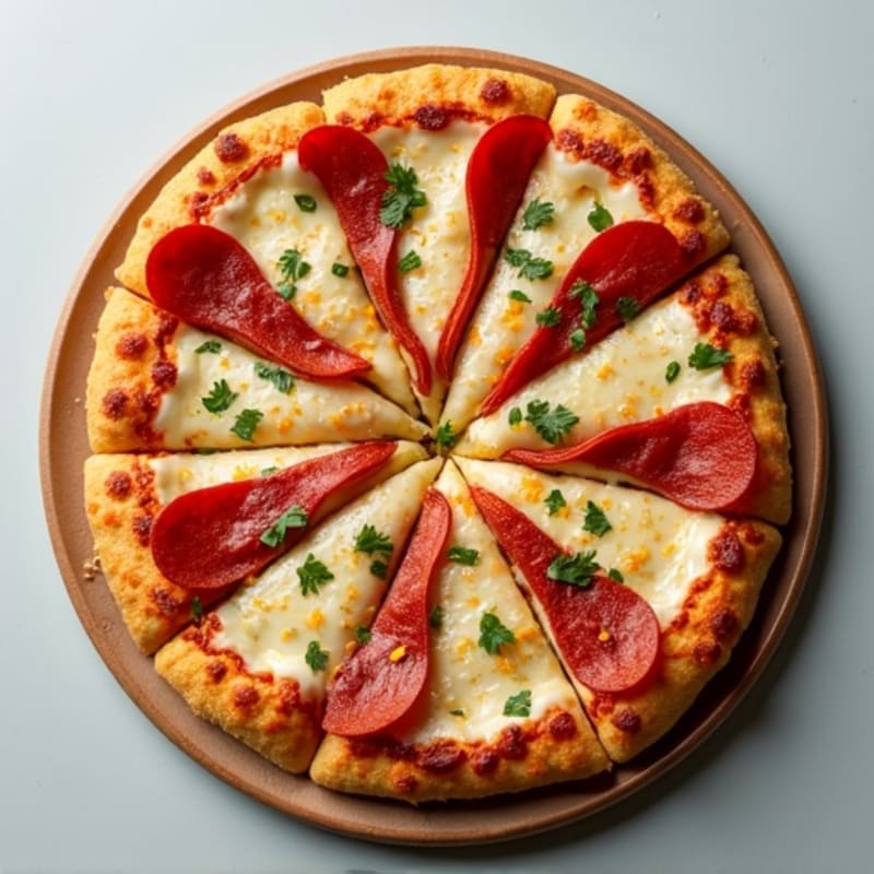 Protein-Packed Cauliflower Crust Pizza with Italian Meats