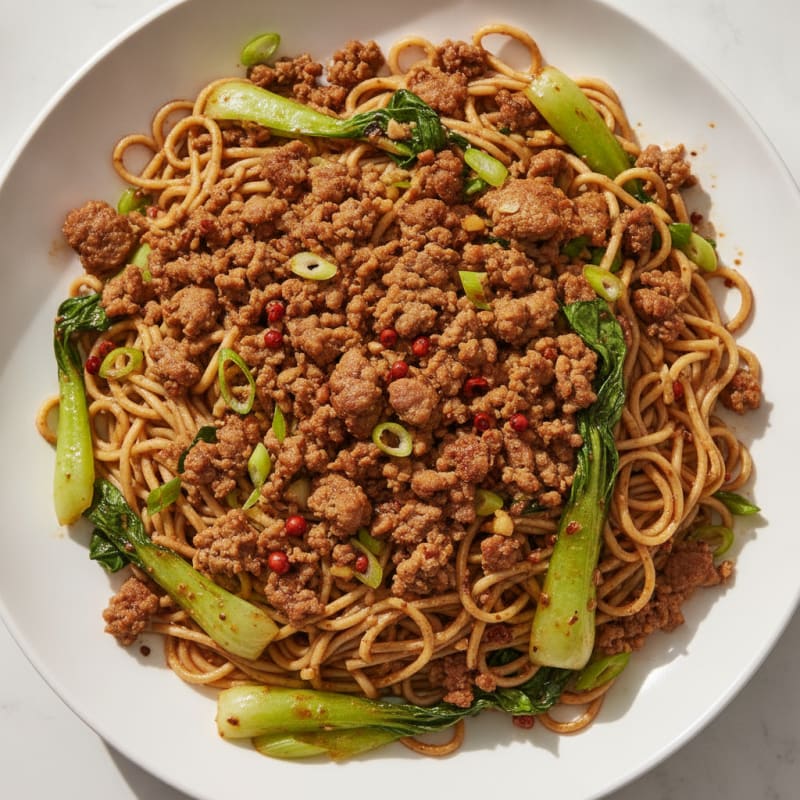 Sichuan Pork Dan Dan Noodles