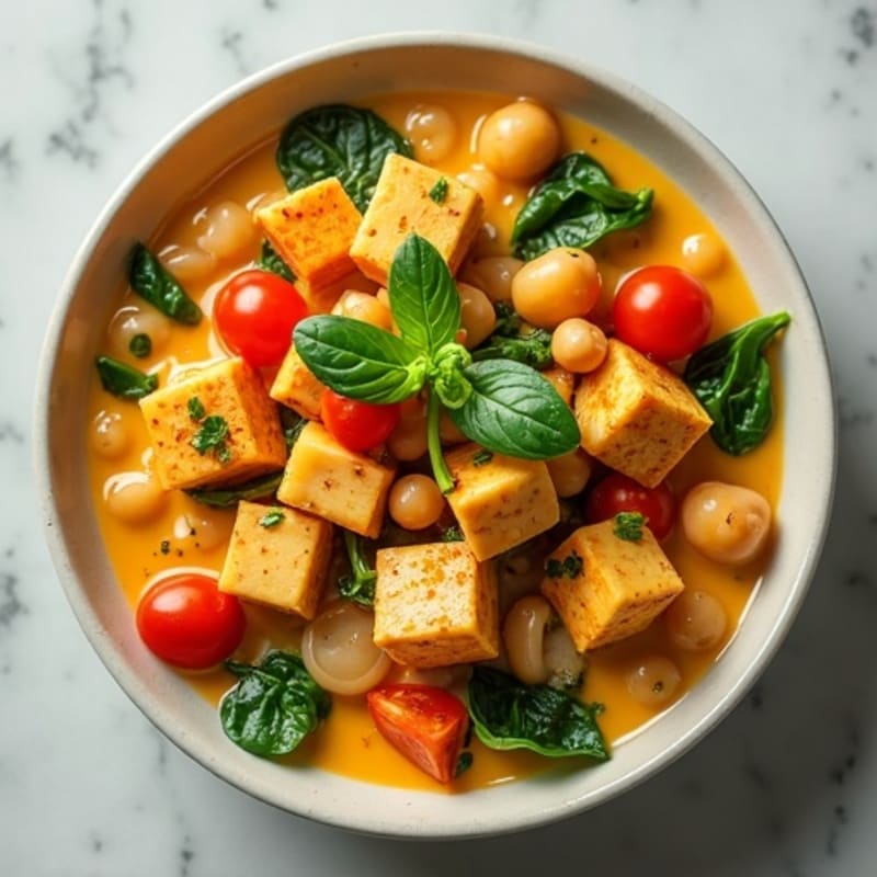 Creamy Coconut Curry Chickpea Stew