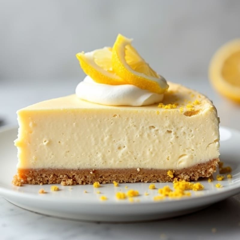 Silky Greek Yogurt Protein Cheesecake