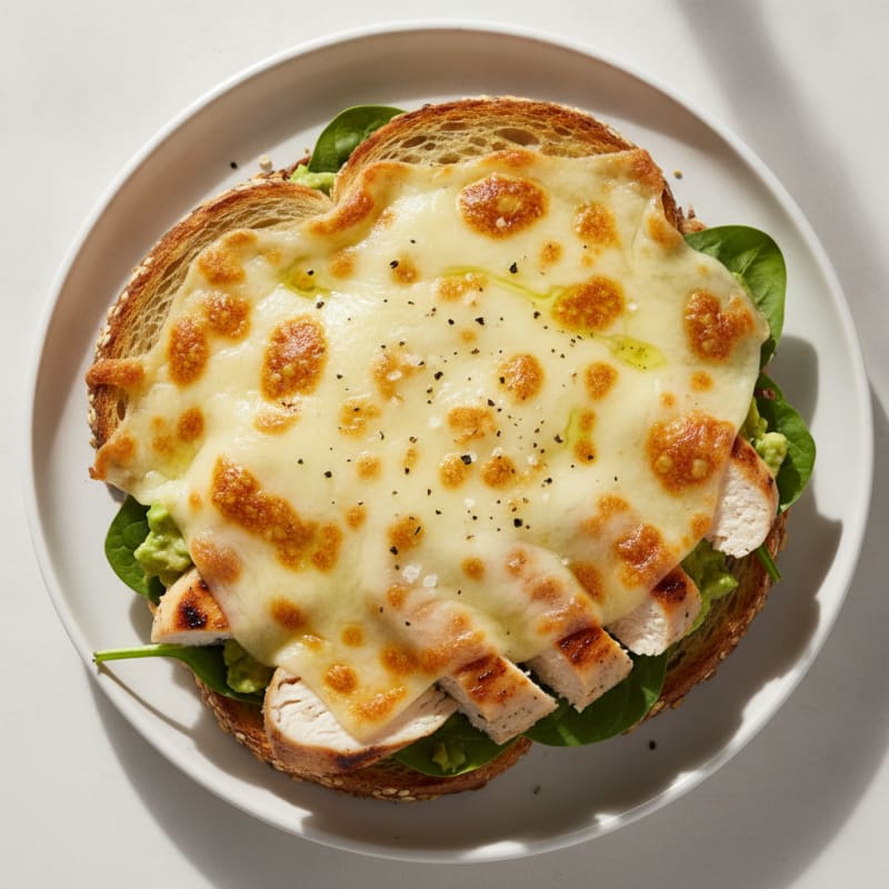 Chicken Avocado Melt with Provolone