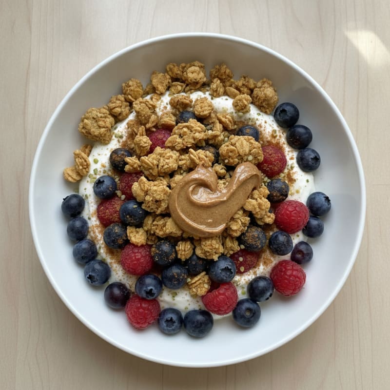 Berry Protein Yogurt Parfait