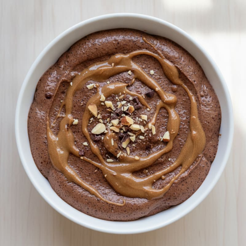 Greek Yogurt Protein Mousse with Almond Butter