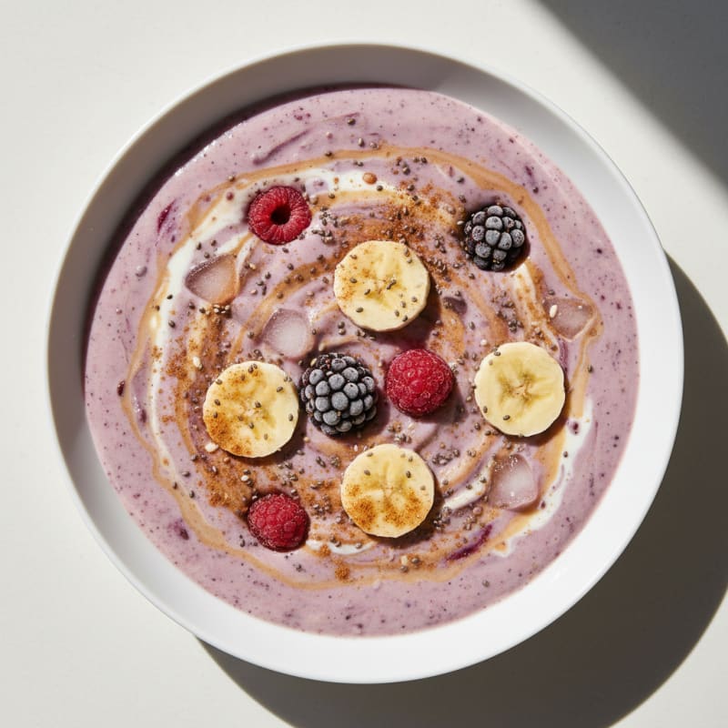 Berry Banana Protein Power Smoothie