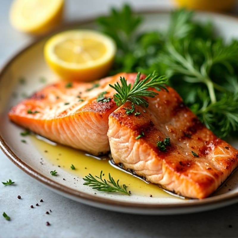 Citrus-Herb Grilled Salmon with Fresh Herbs