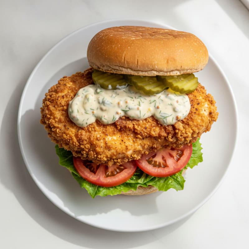 Crispy Buttermilk Chicken Sandwich