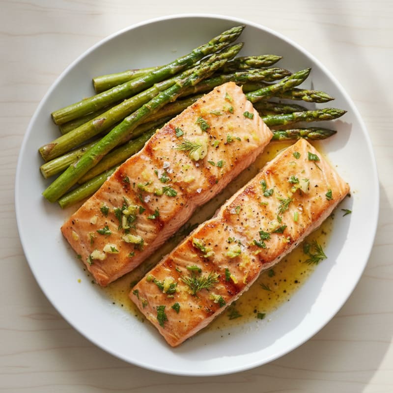 Lemon Herb Grilled Salmon