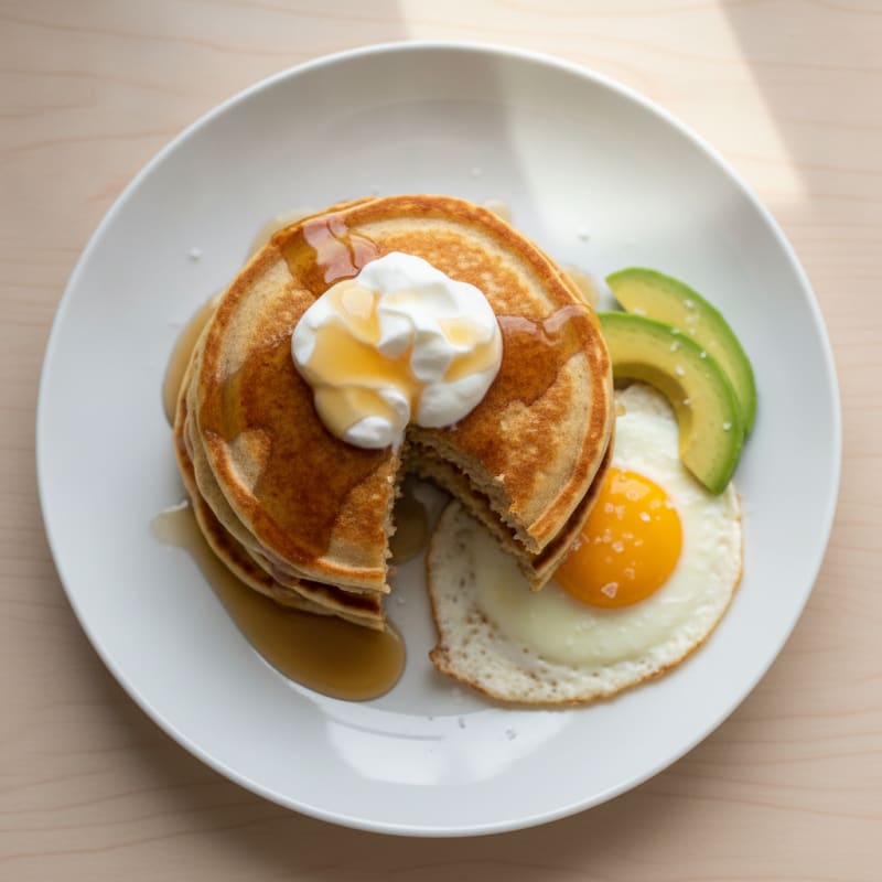 Classic Buttermilk-Style Protein Pancakes