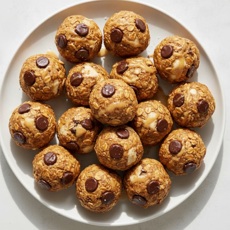 Chocolate Chip Oat Protein Bites