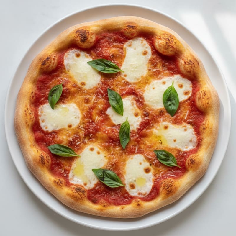 Classic Margherita Pizza with Fresh Basil