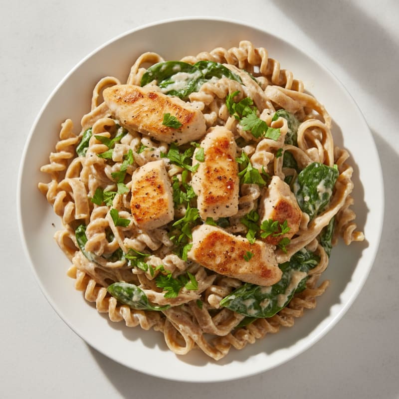 Chicken Alfredo Fettuccine