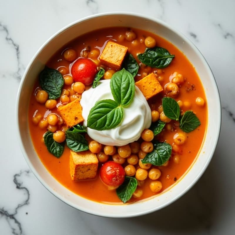 Creamy Spiced Red Lentil Stew
