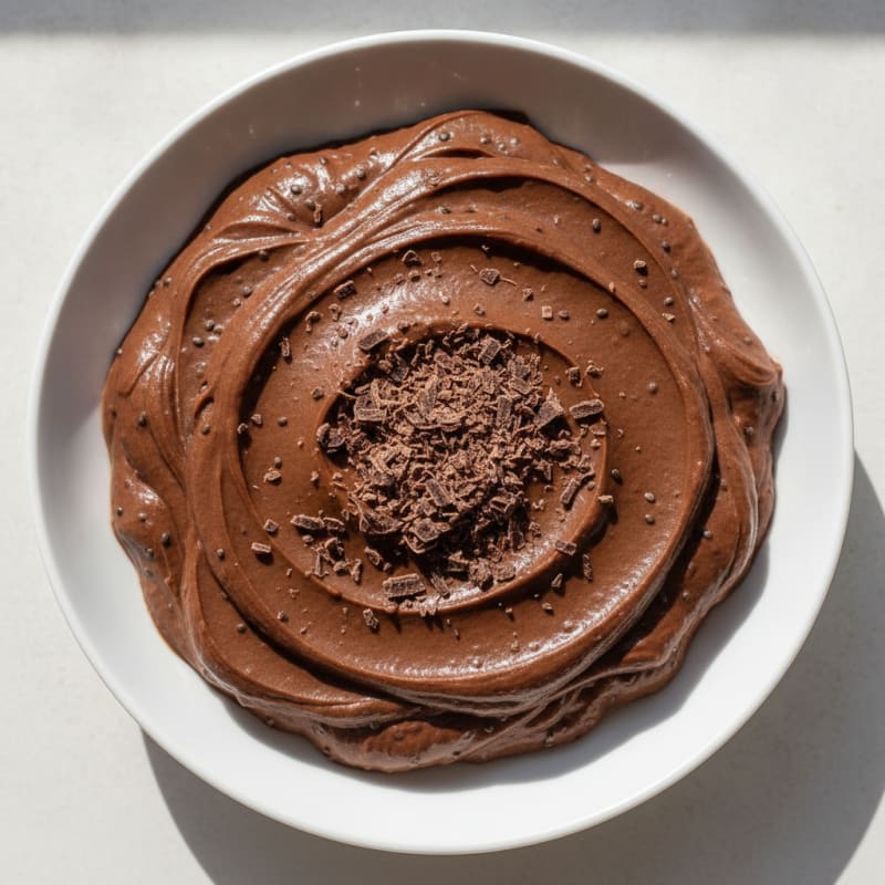 Silky Chocolate Protein Pudding