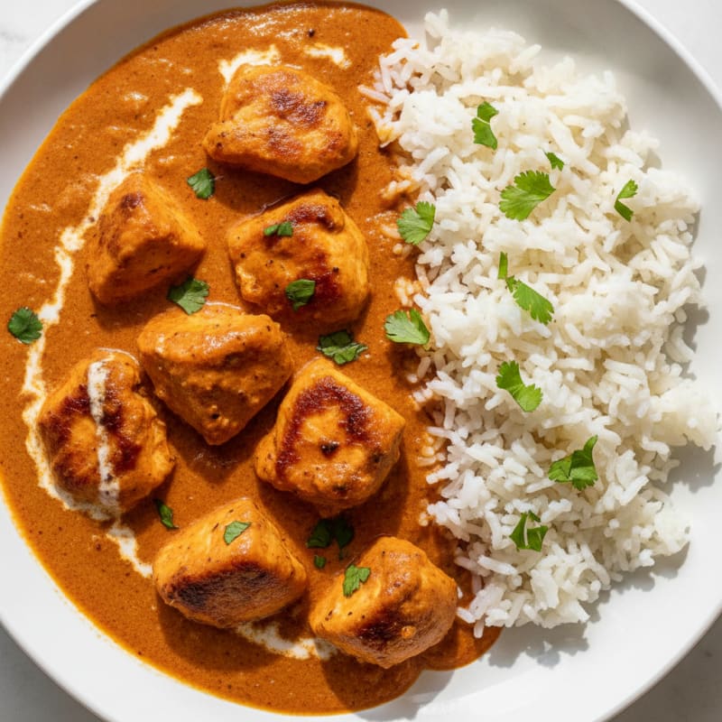 Chicken Tikka Masala with Basmati Rice