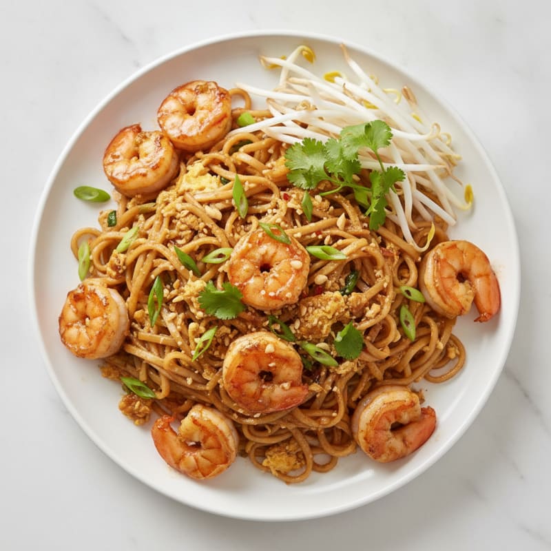 Shrimp Pad Thai Noodles