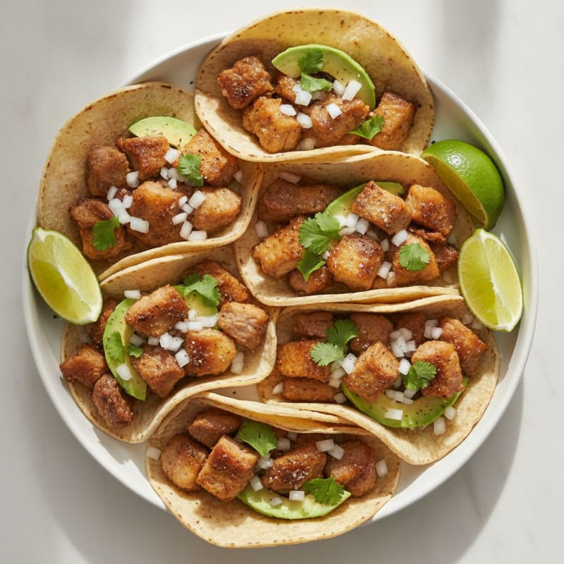 Slow-Cooked Pork Carnitas Tacos