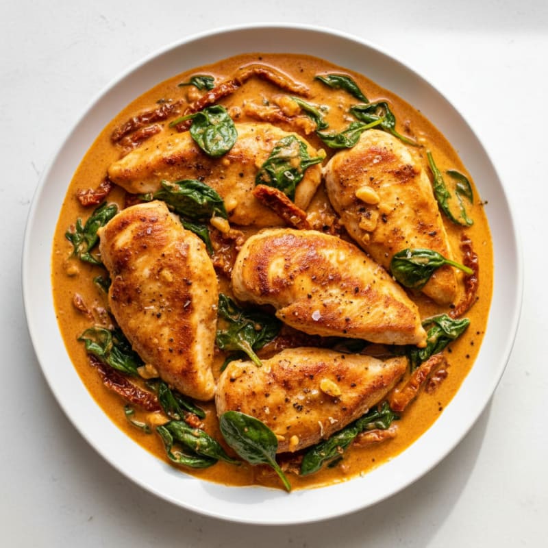 Creamy Tuscan Chicken Skillet