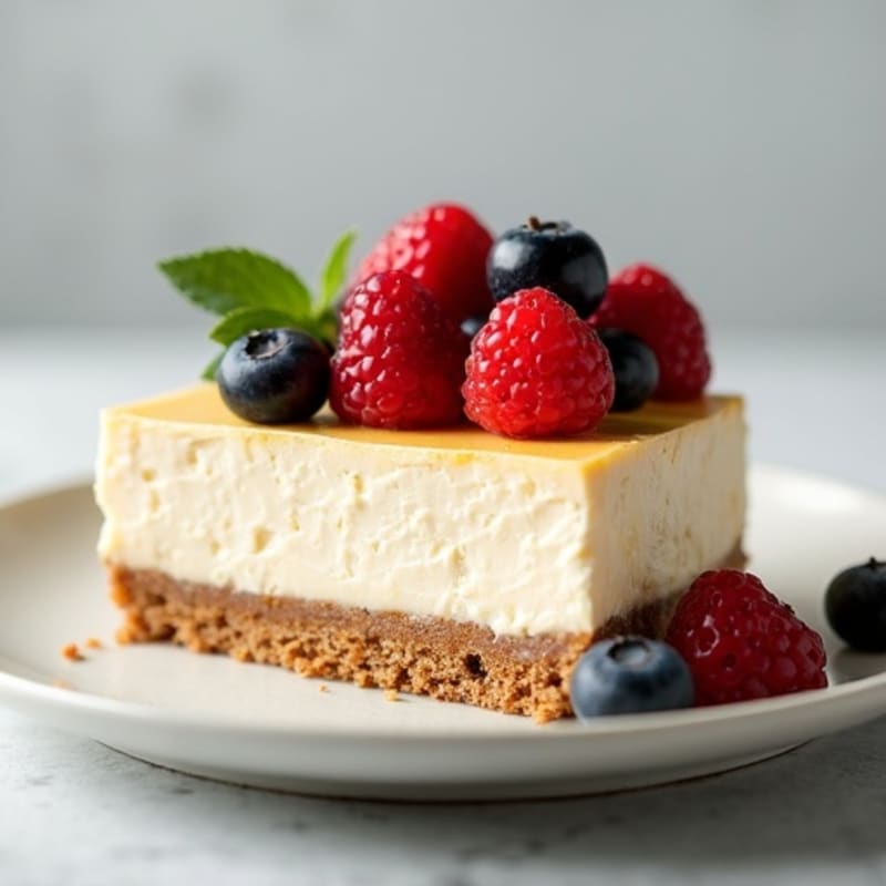 Greek Yogurt Protein Cheesecake
