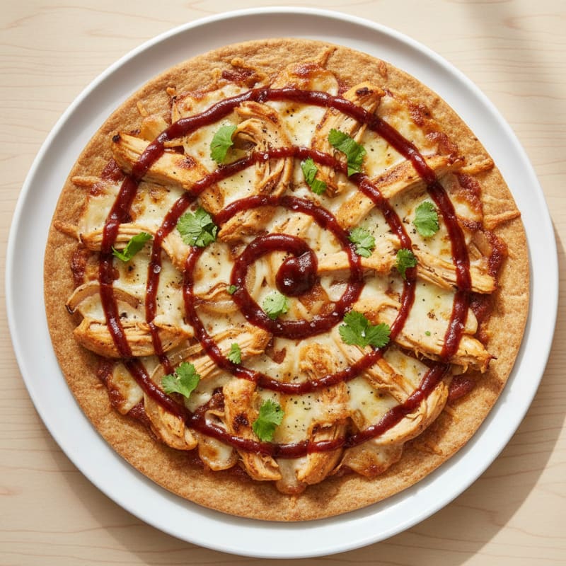 Crispy BBQ Chicken and Caramelized Onion Pizza