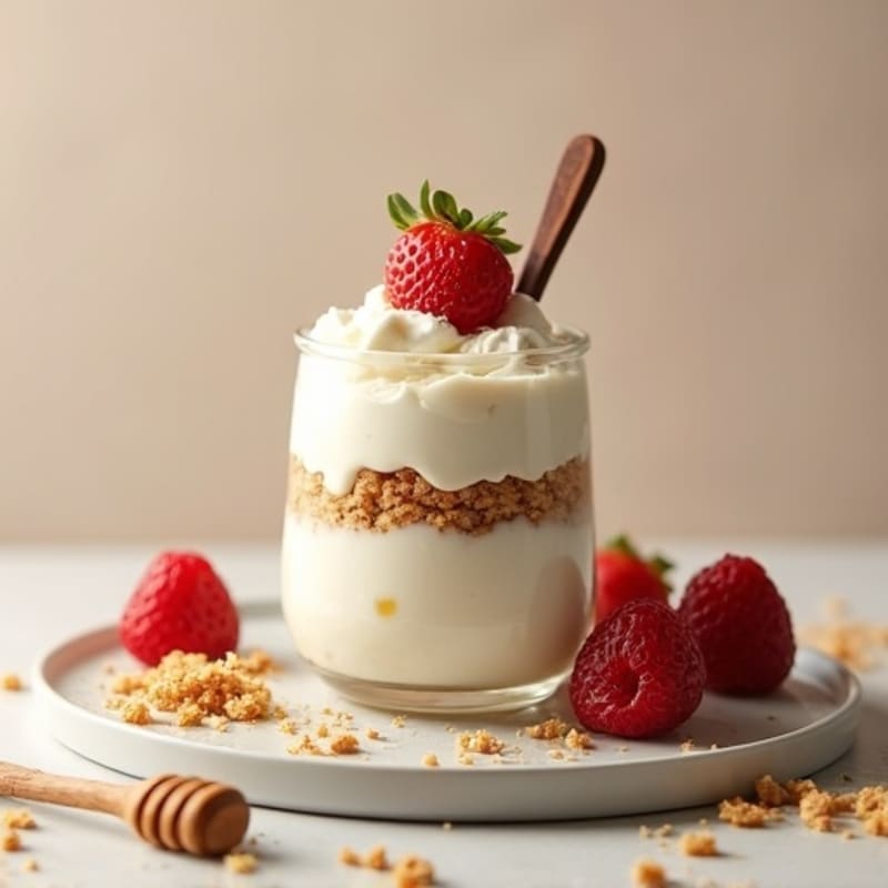 Greek Yogurt Protein Cheesecake Parfait