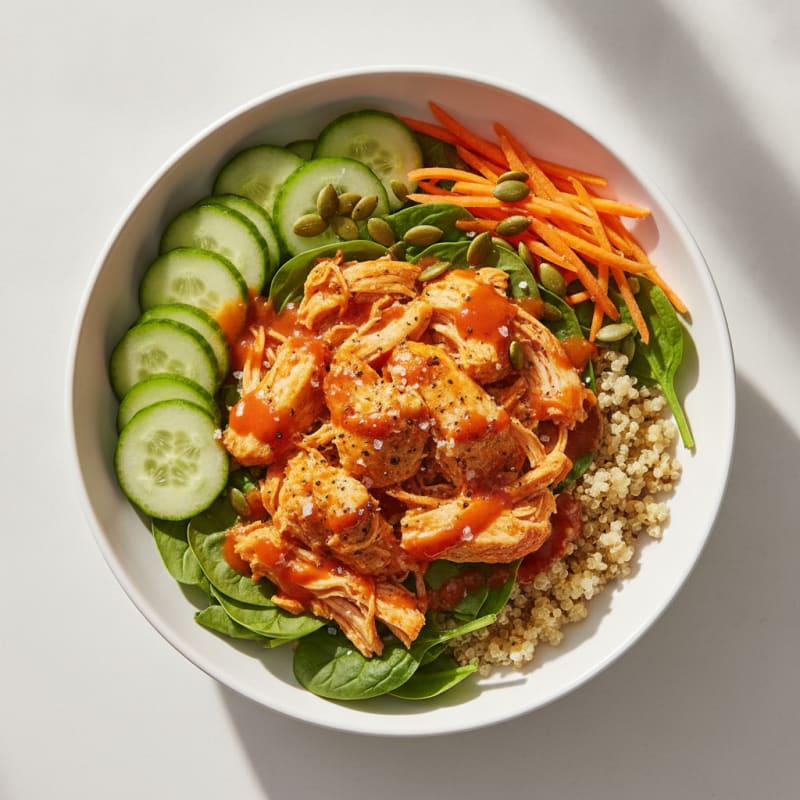 Spicy Chicken Power Bowl