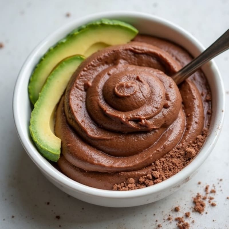 Creamy Dark Chocolate Avocado Mousse
