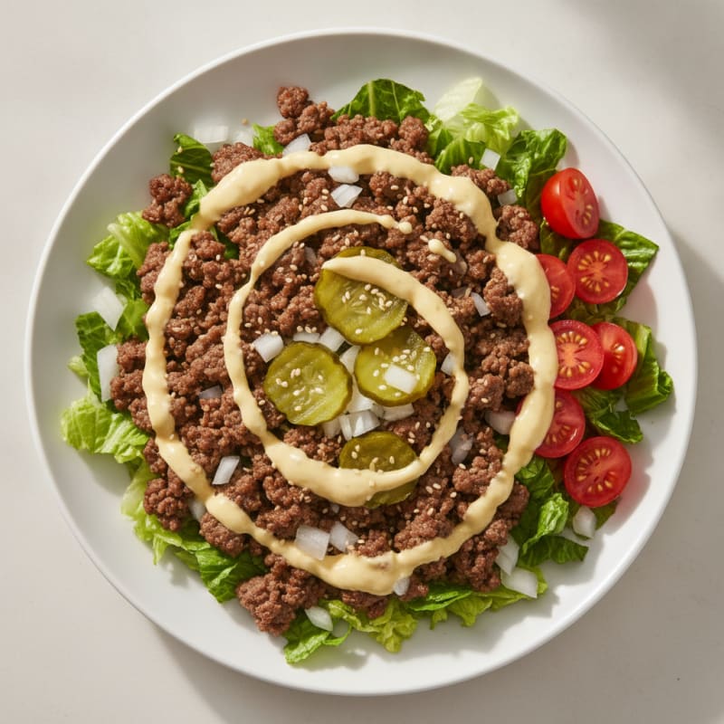Big Mac Inspired Protein Power Bowl