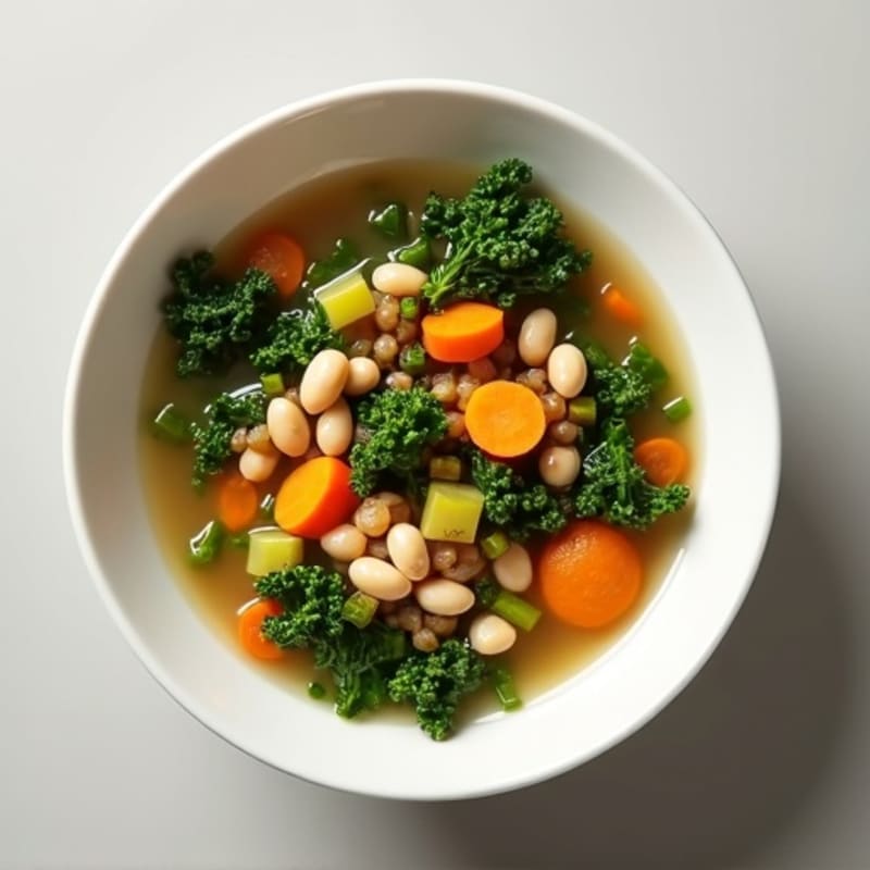 Hearty Kale and White Bean Soup